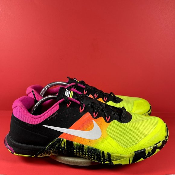 Nike Other - Nike Metcon 2 MultiColor Volt Running Trainers Shoes 819899-701 Men's Size 11.5